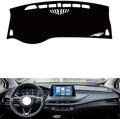 leather dashboard cover Compatible with Buick VELITE 6，dash cover（black）