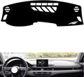 leather dashboard cover Compatible with Audi A4L 2017-2024，dash cover（black）