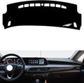leather dashboard cover Compatible with Buick GL6 2021，dash cover（black）