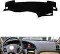 leather dashboard cover Compatible with HyundaiHyundai Elantra (Full coverage) 2004-2011，dash cover（black）