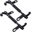 Back of Seat Protector 2 Pack Car Seat Hooks Car Seat Storage Hook Car Backseat Hooks Plastic Car Back Seat Holder