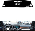 Leather Dashboard Cover Compatible with Mercedes GLB X247 (NO HUD) 2020-2026，Dash Cover（Black）