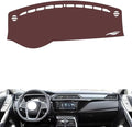 Leather Dashboard Cover Compatible with Ford Territory，Dash Cover, Non-Slip Dash Cover, Dash mat Dashboard Cover, Interior Dash Covers