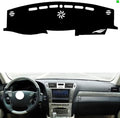 leather dashboard cover Compatible with LEX LS 2006-2011，dash cover（black）
