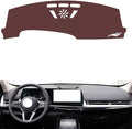 Leather Dashboard Cover Compatible with BMW X1/IX1 (HUD) 2023-2024，Dash Cover, Non-Slip Dash Cover, Dash mat Dashboard Cover, Interior Dash Covers