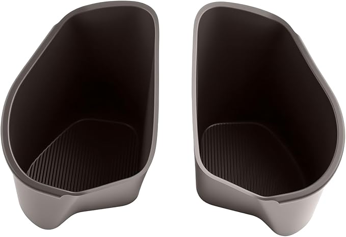 SKTU 2PCS for 2021-2026 Toyota Sienna Cup Holder 2021-2026 Sienna Door Cup Holder Toyota Sienna 2024 2025 2026 Accessories Durable Rubber Door Storage Box Sienna Side Storage Box