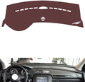 Leather Dashboard Cover Compatible with Mercedes R Class 2007-2017，Dash Cover, Non-Slip Dash Cover, Dash mat Dashboard Cover, Interior Dash Covers