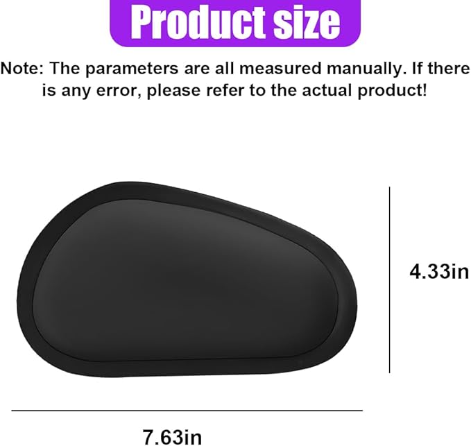 YoRise Car Knee Cushion Pad, Comfort Cool Sponge Car Door Armrest Pillow, Soft Auto Leg Protective Mat, Universal Vehicle Interior Center Console Elbow Support Accessories for Most Cars(Cool)