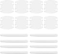 16PCS Car Door Handle Cup Scratch Protector Set - Universal Waterproof Rearview Mirror Protector Film Car Door Bowl Sticker - Anti-Scratch Paint Cover Guard Pad for Cars (Clear)