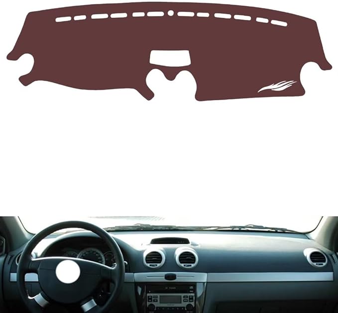 Leather Dashboard Cover Compatible with Buick Excelle HRV，Dash Cover, Non-Slip Dash Cover, Dash mat Dashboard Cover, Interior Dash Covers