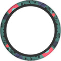 Geometric Patterns Steering Wheel Cover. Car Decor,Anti-Slip,Sweat Absorption,Easy Carry, Universal 15 Inch