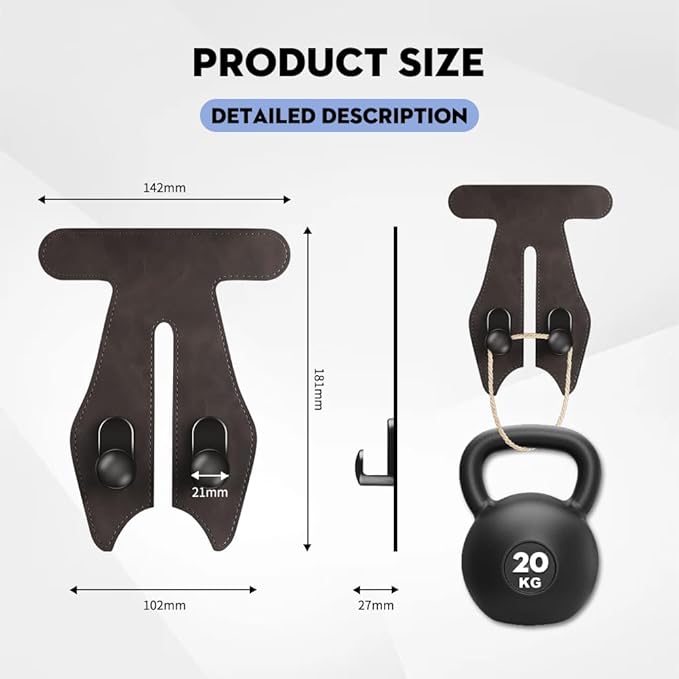 NHHEO Car Hook for Co-Pilot Glovebox, Universal Vehicle Glove Box Organizer for Umbrella Handbag Coat(Brown)