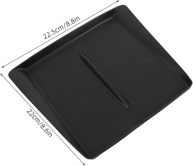 COHEALI Wireless Charging Pad for y Center Console Accessory Soft Silicone Easy Installation Non-Slip