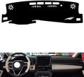 Leather Dashboard Cover Compatible with Toyota Avalon (NO HUD 2019-2021，Dash Cover（Black）
