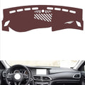 Leather Dashboard Cover Compatible with Infiniti Q30，Dash Cover, Non-Slip Dash Cover, Dash mat Dashboard Cover, Interior Dash Covers