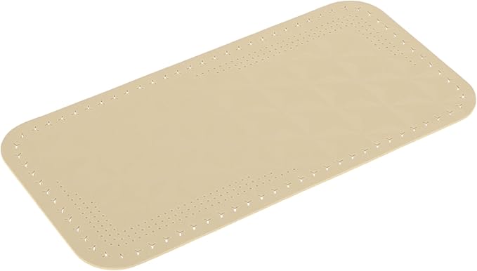 Car Center Console Cushion Pad 12.59"X6.29" Center Console Cover Armrest Seat Box Cover Faux Leather Beige