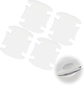 4PCS Waterproof Car Transparency Anti-Scratches Cup Protector, Non-Marking Car Door Protector, Universal for Most Car (Transparent)