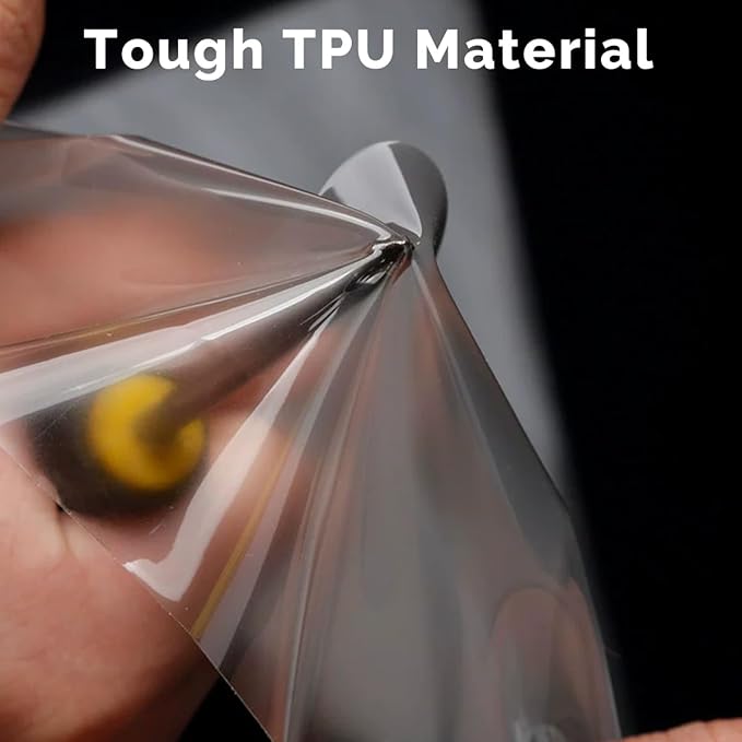 10pcs Clear Car Door Handle Scratch Potector TPU Car Door Sticker Universal Protective Films for Vehicles (Clear)