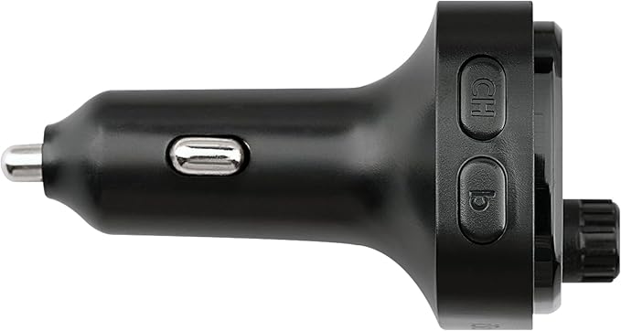 iStuff Wireless Music Stream Car Charger (NP-5000BTR), Multi-Connect Ports, USB A, USB C, U Disk, Fast Charging, Hands-Free Calling, LED Display, Bass Options, Colorful Lights, Universal Fit OEM 12V