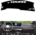 leather dashboard cover Compatible with Ford Verano (warning light)，dash cover（black）