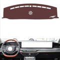 Leather Dashboard Cover Compatible with Lincoln Z （NO HUD,Facial Recognition），Dash Cover, Non-Slip Dash Cover, Dash mat Dashboard Cover, Interior Dash Covers