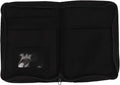 AYNEFY Car Glove Box Organizer 600D Oxford Cloth Car Document Holder with 6 Pockets Zippered Compartment for Vehicle Manuals Registration Cards & Papers Black