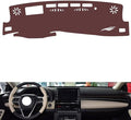 Leather Dashboard Cover Compatible with Toyota Avalon (HUD 2019-2021，Dash Cover, Non-Slip Dash Cover, Dash mat Dashboard Cover, Interior Dash Covers