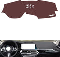 Leather Dashboard Cover Compatible with BMW X5 (NO HUD 2019-2022，Dash Cover, Non-Slip Dash Cover, Dash mat Dashboard Cover, Interior Dash Covers
