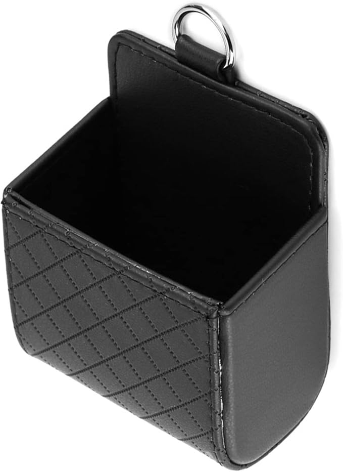 Yosoo Car Seat Back Air Vent Tidy Storage Bag Case Organizer Holder Pounch Box For Cellphone Black