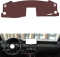 Leather Dashboard Cover Compatible with Honda VEZEL (No Speakers on Both Sides 2023，Dash Cover, Non-Slip Dash Cover, Dash mat Dashboard Cover, Interior Dash Covers
