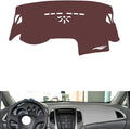 Leather Dashboard Cover Compatible with Buick Excelle（Full Coverage） 2010-2014，Dash Cover, Non-Slip Dash Cover, Dash mat Dashboard Cover, Interior Dash Covers