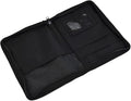 For Car Glove Box Organizer Storage Folder with Multi Pockets for Documents and Manuals, Zippered Exterior Pocket, Elastic Loop for Pen or Tire Gauge, 600D Oxford