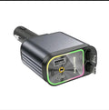 Super Fast Retractable Car Charger, 4-in-1 PD QC 3.0 Adapter with Dual Type-C & Lightning Cables for iPhone Samsung Pixel