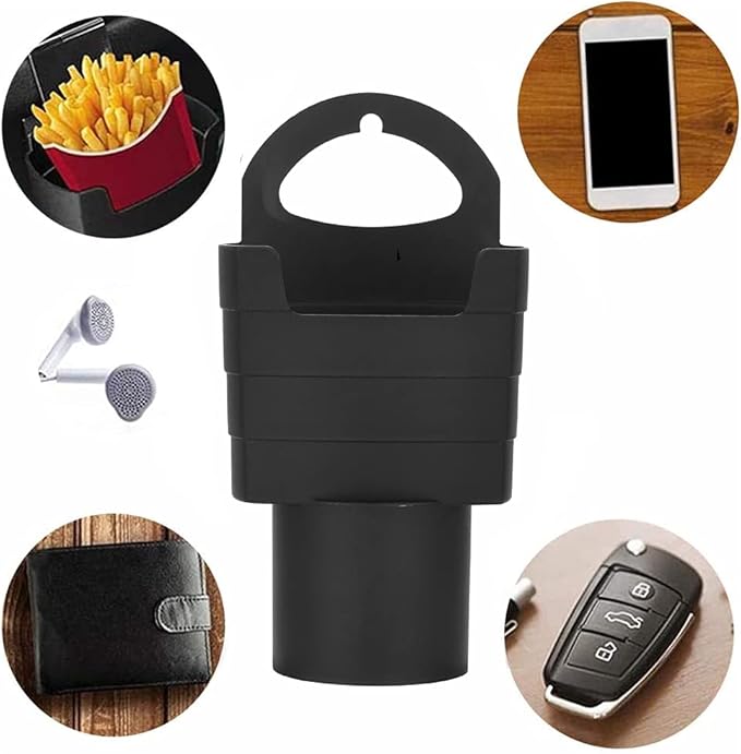 French Fry Cup Holder for Car Multipurpose Fast Food Drink Cup Holder Car Storage Box Holder