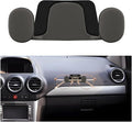 Car Mini Hook, Multifunctional Vehicle Backseat Storage Hanging Double Hook, Self-Adhesive Auto Dashboard Organizer for Earphones Charging Cable, Universal for SUV RV Truck (Dark Gray)