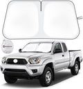 SHINEHOME Car Windshield Sun Shade Compatible with 2016-2023 2024 2025 2026 Toyota Tacoma Accessories Foldable Sunshade Truck Custom Windshield Sun Visor