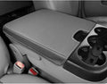 DEYTOP Center Console Cover for Chevy Silverado & Tahoe 2007-2013 Console Armrest Cover for GMC Sierra 2007-2013 Car Cushion Protector Pad ( Jump Seat Console ONLY) (Gray, 07-17 JUMP SEAT)