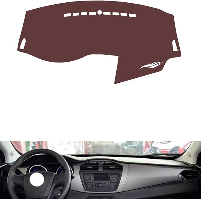 Leather Dashboard Cover Compatible with MG GS (Full Coverage) 2015-2016，Dash Cover, Non-Slip Dash Cover, Dash mat Dashboard Cover, Interior Dash Covers