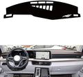 leather dashboard cover Compatible with VW TAVENDOR（NO HUD） 2023-2024，dash cover（black）