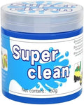 Car Cleaning Gel - Reusable Slime for Air Vents, Dashboards, Laptops, Keyboards, and More - Interior & Dirt Remover Tool(Blue 1PC)