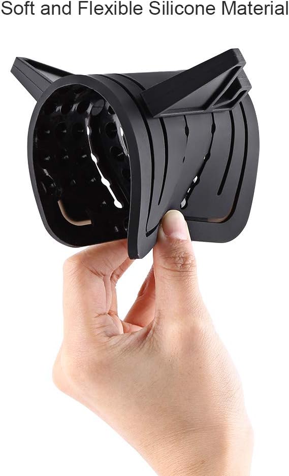 Keenso Silicone Car Phone Holder Pad Mat Dashboard Antislip Stand Cell Phone Mount Holder Dash Adjustable for Smartphone Table