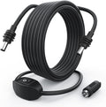 XTAR 10FT DC5521 Power Cable for Starlink Mini with Coupler - Shorter & Portable Alternative to 15M Cable, Dual Male & Female Connectors for RV Outdoor Camping Use(1*Cable+1*Connector)