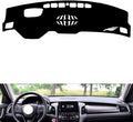 leather dashboard cover Compatible with HONDA URV (HUD，dash cover（black）