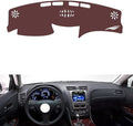 Leather Dashboard Cover Compatible with LEX GS 2004-2011，Dash Cover, Non-Slip Dash Cover, Dash mat Dashboard Cover, Interior Dash Covers