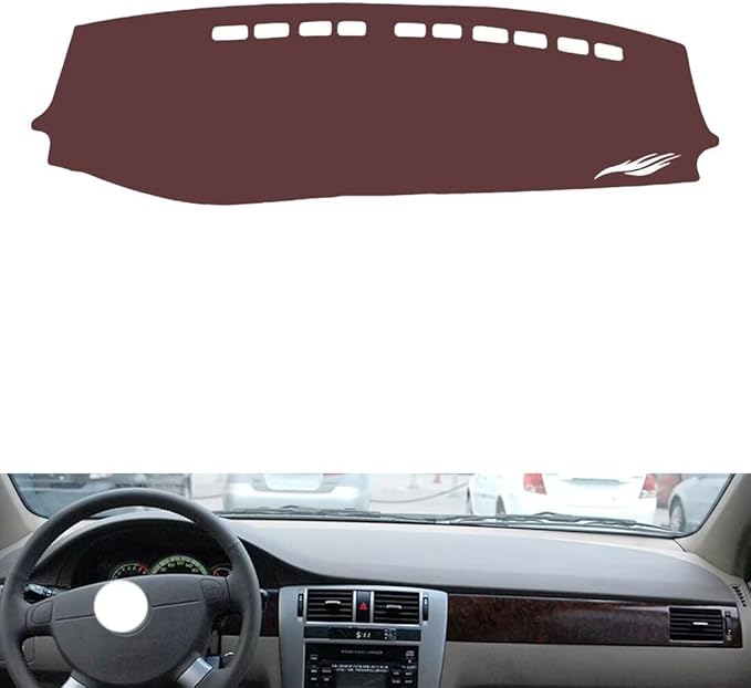 Leather Dashboard Cover Compatible with Buick Excelle 2004-2007，Dash Cover, Non-Slip Dash Cover, Dash mat Dashboard Cover, Interior Dash Covers