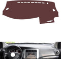 Leather Dashboard Cover Compatible with Nissan Livina，Dash Cover, Non-Slip Dash Cover, Dash mat Dashboard Cover, Interior Dash Covers