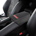 BOYOUS Armrest Cover Center Console Pad Full Protection Console Leather Arm Rest Interior Accessories Fit for Chevrolet Camaro 2010-2015-Carbon Fiber