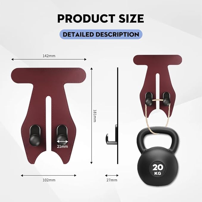 NHHEO Car Hook for Co-Pilot Glovebox, Universal Vehicle Glove Box Organizer for Umbrella Handbag Coat(Red)