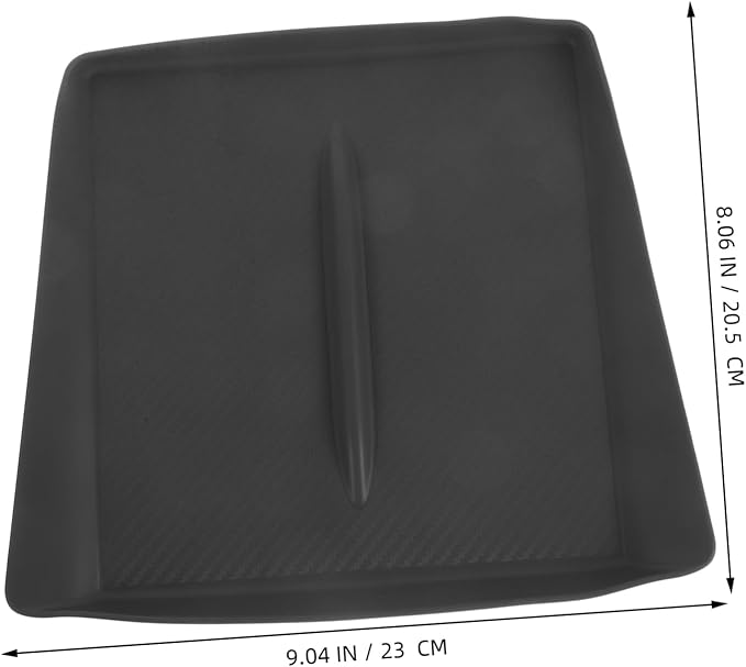 Car Interior -Skid Silicone Charging Pad for Fast Cordless Charging Mat Non- Soft Silicone for Center Console and Convenience