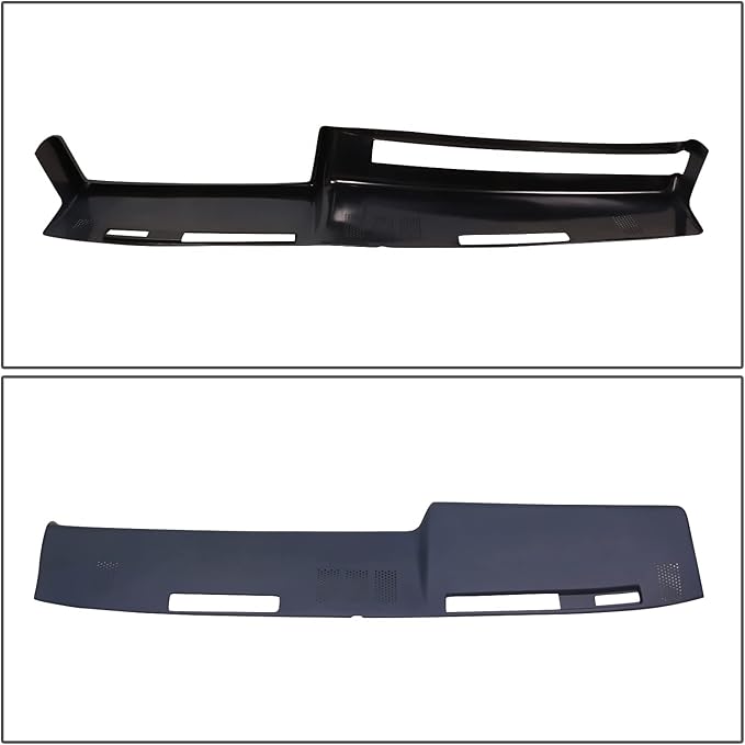 DNA MOTORING Dash Cover Overlay Compatible with 81-91 C/K/R/V Series/Jimmy, 87-91 Blazer, Dark Blue Dash Board Cover Cap, ZTL-Y-0286-BL